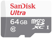 Карта памяти MicroSDXC Card Sandisk Ultra 64gb