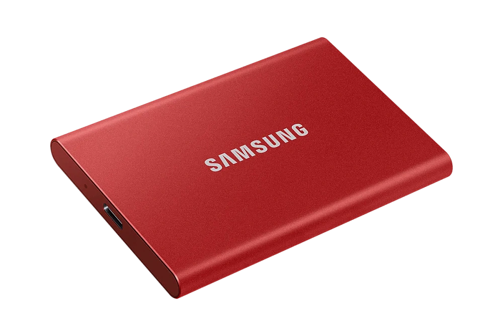 Портативный SSD USB 3.2 T7 2TB MU-PC2T0H (Красный)