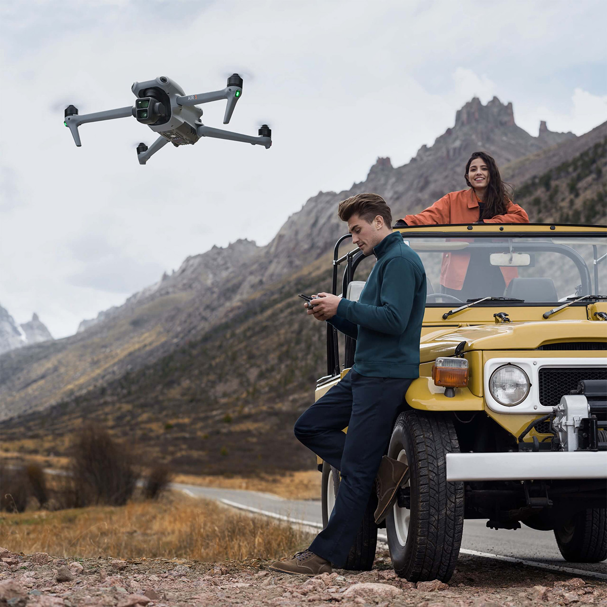 Квадрокоптер DJI Air 3 Fly More Combo (пульт DJI RC 2)