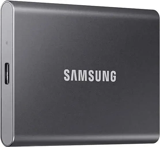 Портативный SSD USB 3.2 T7 1ТБ MU-PC1T0H (Серый)
