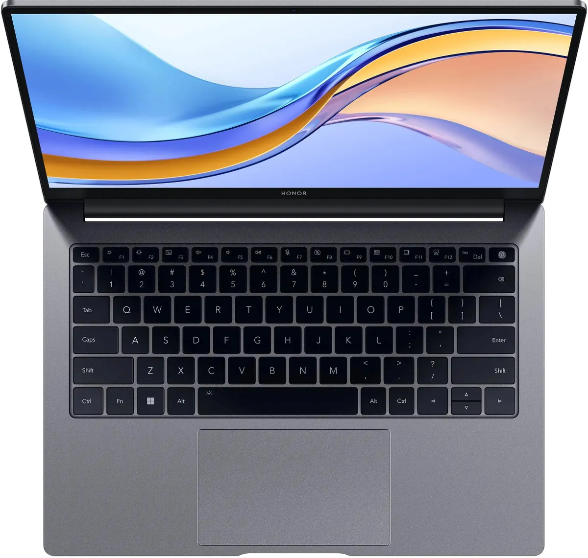 Ультрабук Honor MagicBook X14, 14", IPS, Intel Core i5 12450H 2ГГц, 8-ядерный, 16ГБ LPDDR4x, 1ТБ SSD, Intel UHD Graphics , серый [5301AFNM]