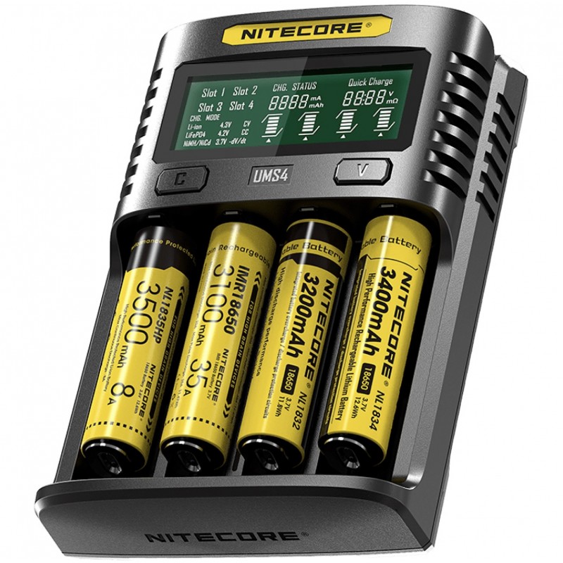 Зарядное устройство NITECORE UMS4 18650/21700